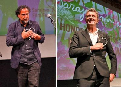 قلب طلایی سارایوو بر سینه دو فیلمساز برنده اسکار
