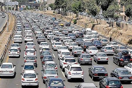 افزایش 6 درصدی تردد، ترافیک سنگین در ورودی پایتخت و محورهای افزایش 6 درصدی تردد، ترافیک سنگین در ورودی پایتخت و محورهای شمالی