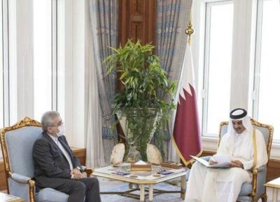 تحویل پیغام روحانی به امیر قطر