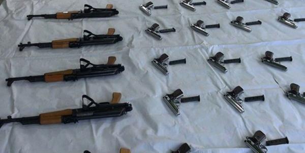 انهدام باند فروش اسلحه در تهران ، کشف 2000 قبضه سلاح