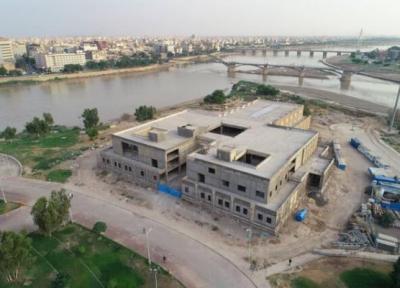 ساخت موزه منطقه ای خوزستان به مرحله نماکاری رسید