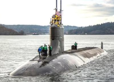 برخورد زیردریایی رزمی آمریکا با شئ نامعلوم در دریای جنوبی چین
