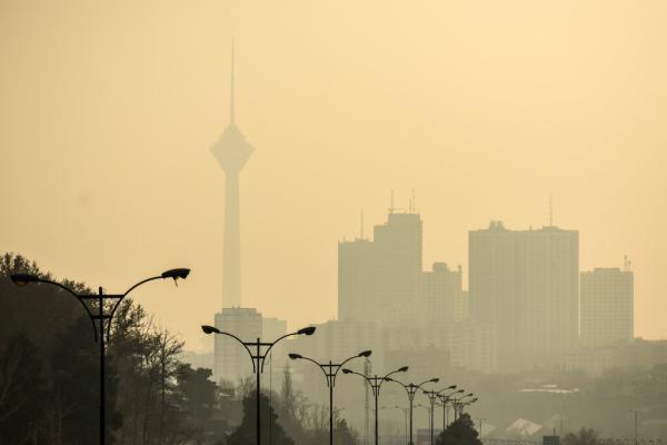 آخرین شرایط آلودگی هوای تهران در روز 3 بهمن 1401 ، هشدار قرمز صادر شد